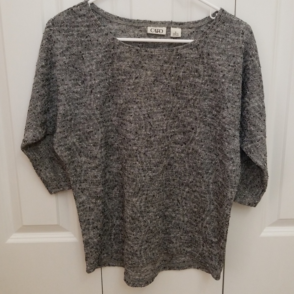 Cato cute grayish casual blouse
